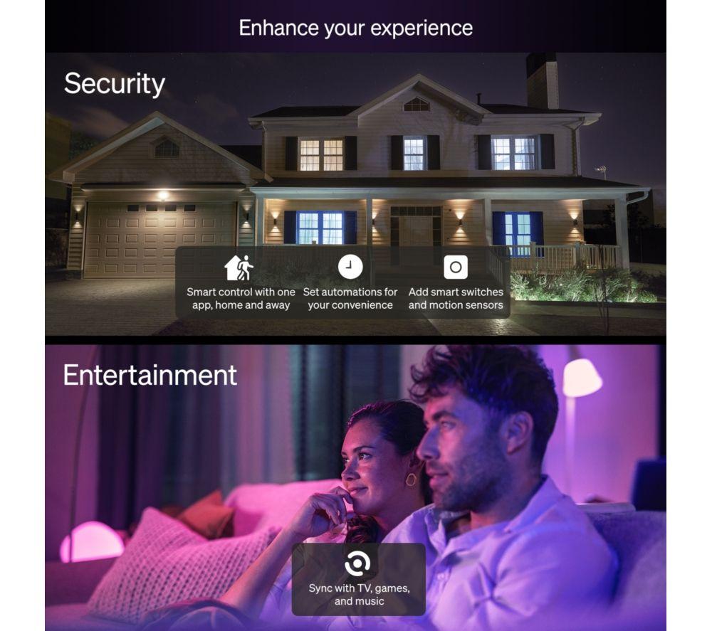 PHILIPS HUE Essential Colour Smart LED Bulb - E27 image number 8 of 9