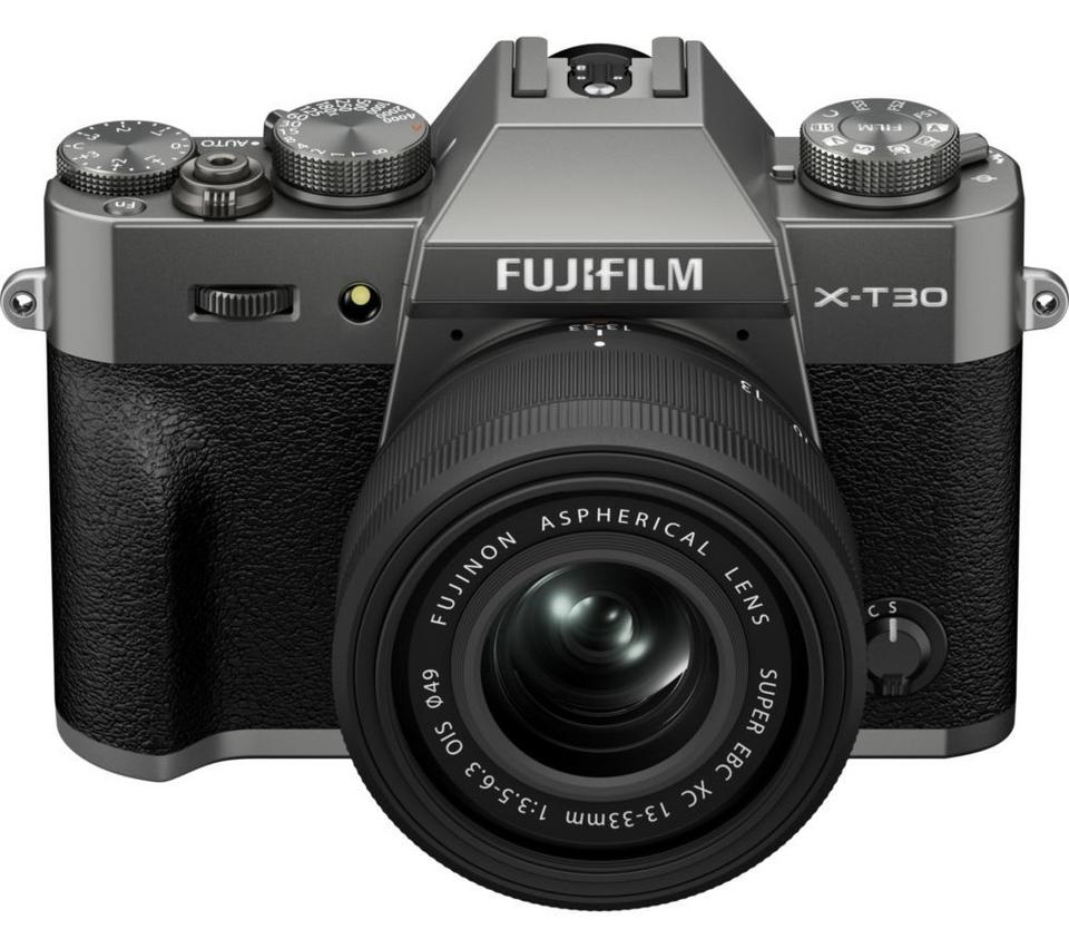 FUJIFILM X-T30 III Mirrorless Camera with FUJINON XC 13-33 mm f/3.5-6.3 OIS Lens - Charcoal Silver
