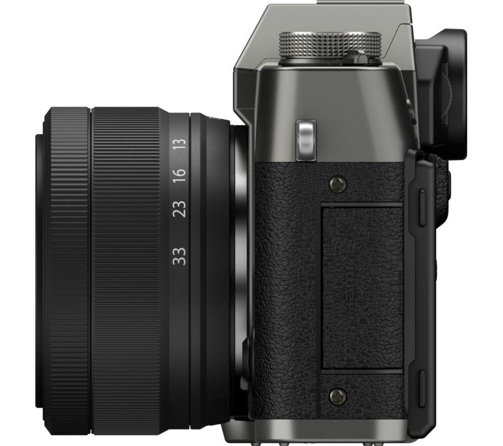 FUJIFILM X-T30 III Mirrorless Camera with FUJINON XC 13-33 mm f/3.5-6.3 OIS Lens - Charcoal Silver image number 5 of 10