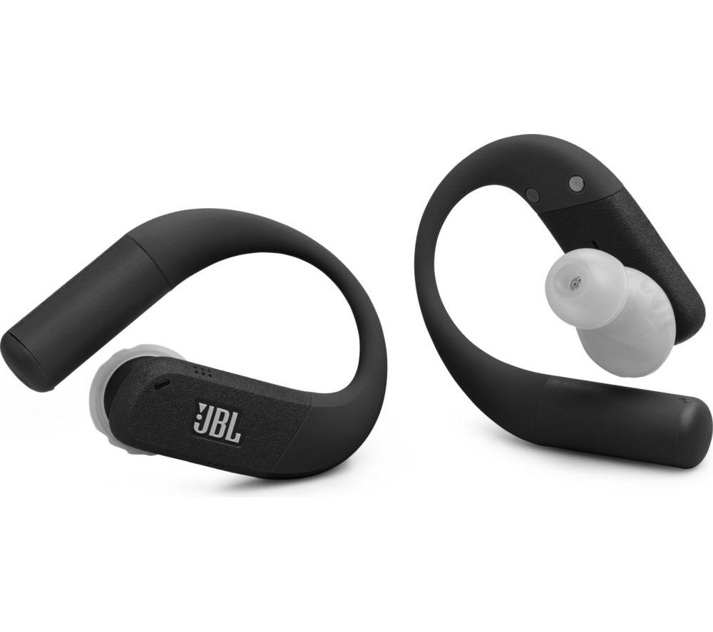 JBL Endurance Peak 4 Wireless Bluetooth Noise-Cancelling Sport Earbuds - Black