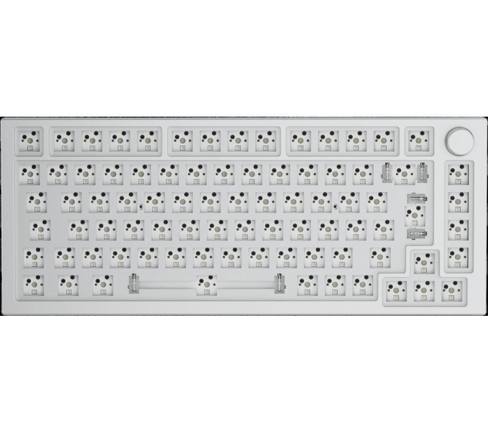 GLORIOUS GMMK PRO 75% Keyboard &ndash; White Ice x Afterparty Bundle (Fox MX Switches) image number 10 of 16
