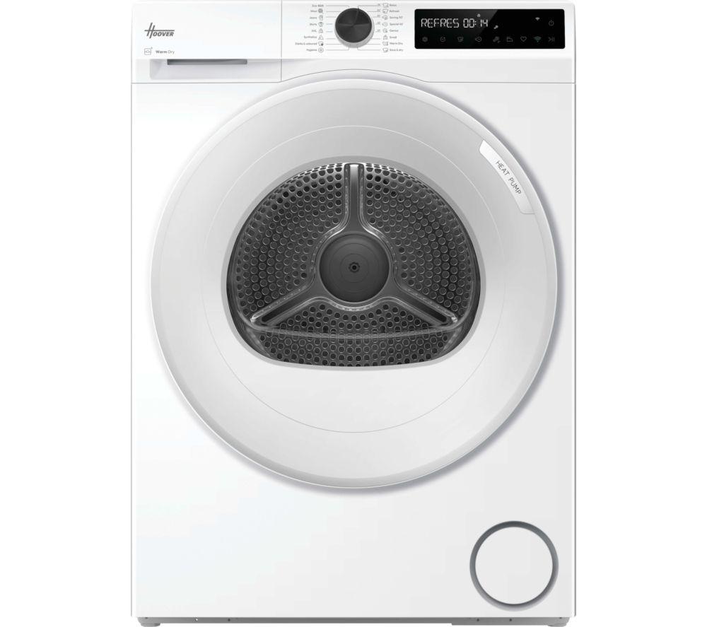 HOOVER Pro Dry Series 3 HBR 10N2X-80 WiFi-enabled 9 kg Heat Pump Tumble Dryer - White, White