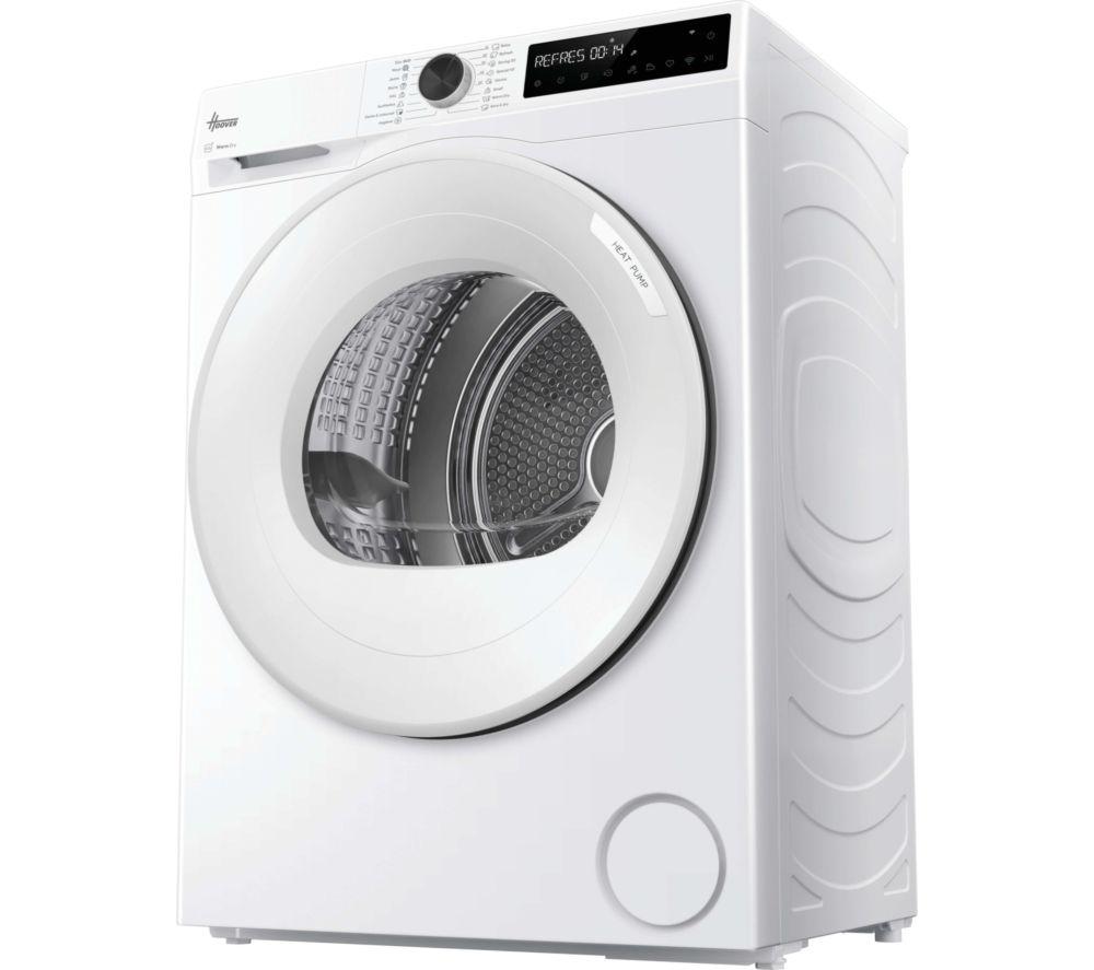 HOOVER Pro Dry Series 3 HBR 9N2X-80 WiFi-enabled 9 kg Heat Pump Tumble Dryer - White image number 3 of 5