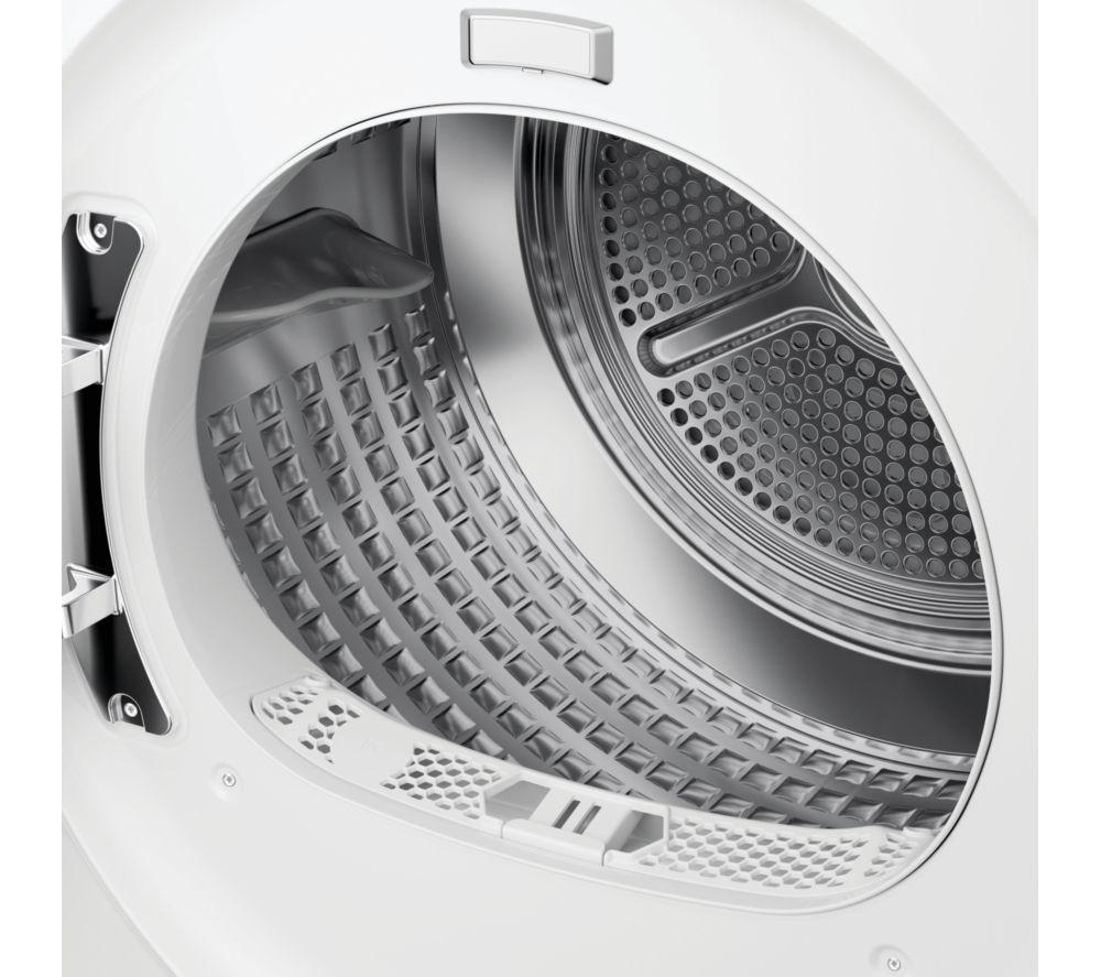 HOOVER Pro Dry Series 3 HBR 9N2X-80 WiFi-enabled 9 kg Heat Pump Tumble Dryer - White image number 4 of 5