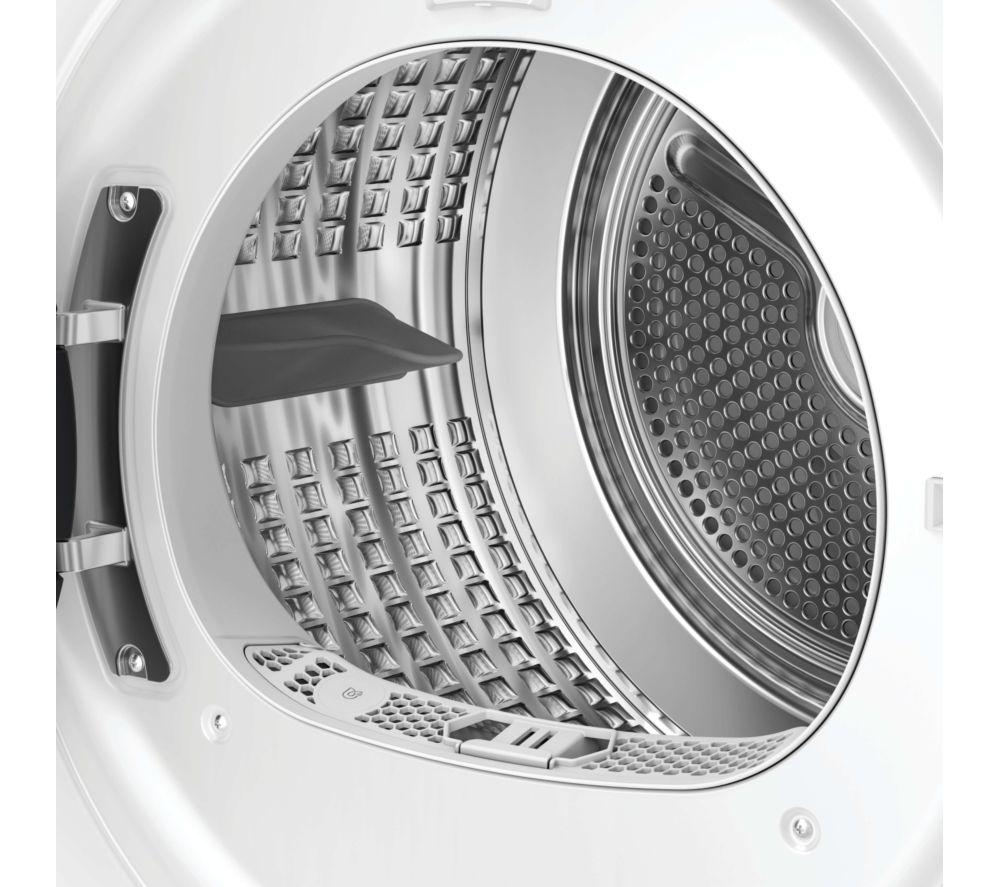 HOOVER Pro Dry Series 3 HBP 9N3BX-80 WiFi-enabled 9 kg Heat Pump Tumble Dryer - White image number 4 of 5