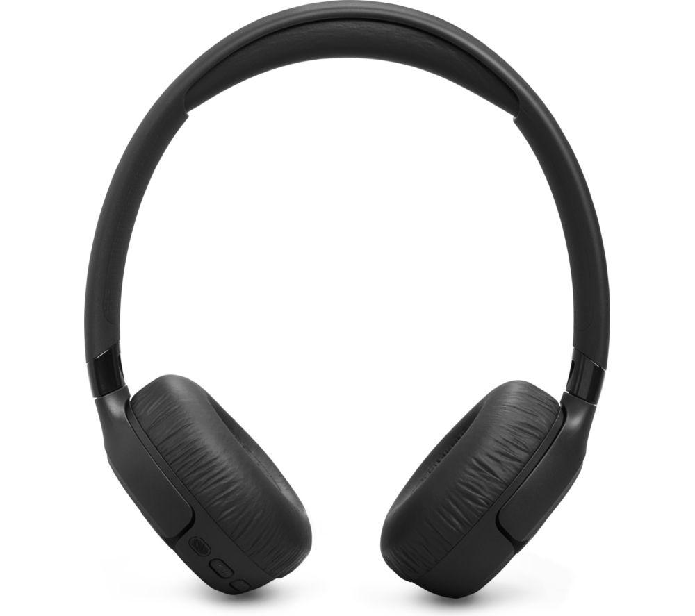 JBL Tune 680NC Wireless Bluetooth Noise-Cancelling Headphones - Black image number 2 of 5