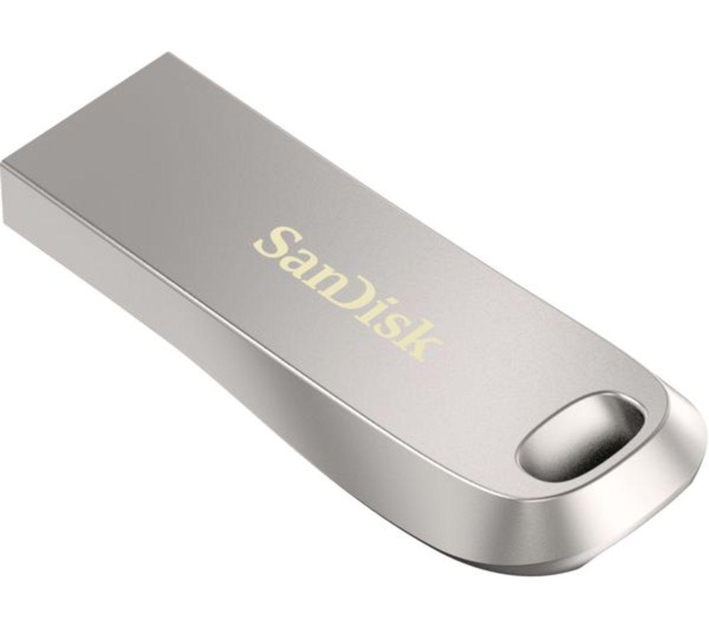 SANDISK Ultra Luxe USB 3.2 Memory Stick - 256 GB, Silver image number 3 of 4
