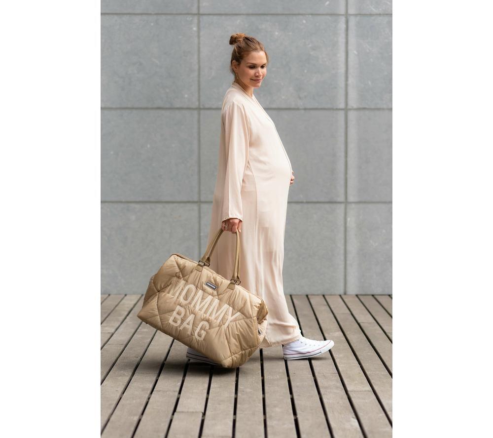 CHILDHOME Mommy Nursery Bag - Puffered Beige image number 11 of 16