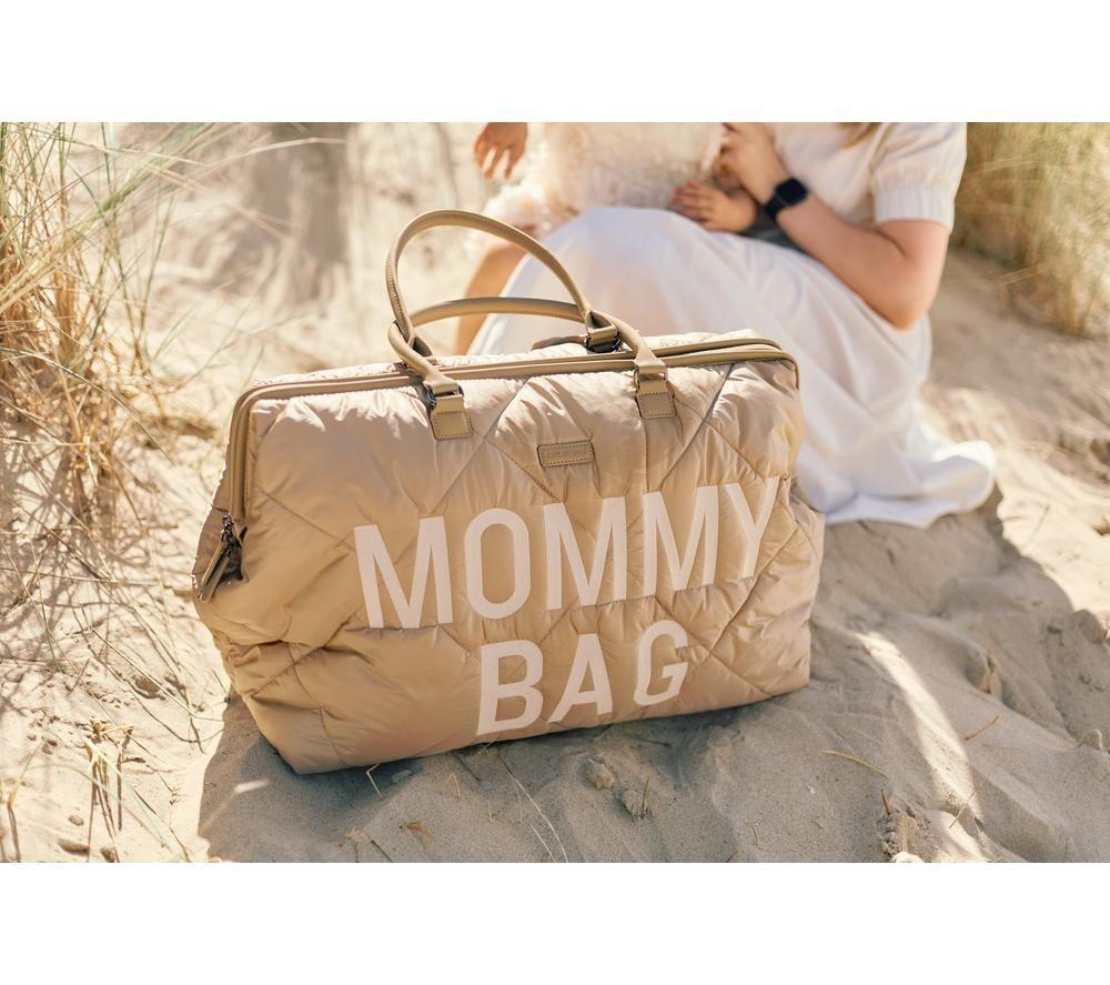 CHILDHOME Mommy Nursery Bag - Puffered Beige image number 14 of 16