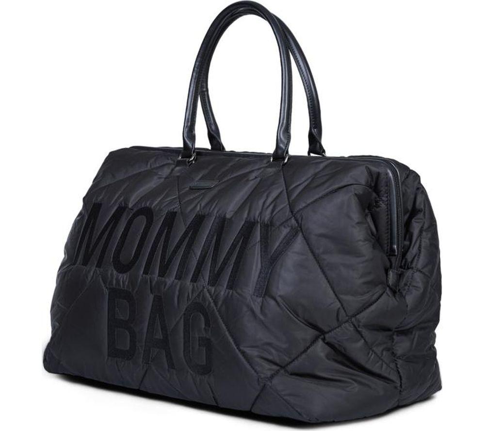 CHILDHOME Mommy Nursery Bag - Puffered Black image number 2 of 12