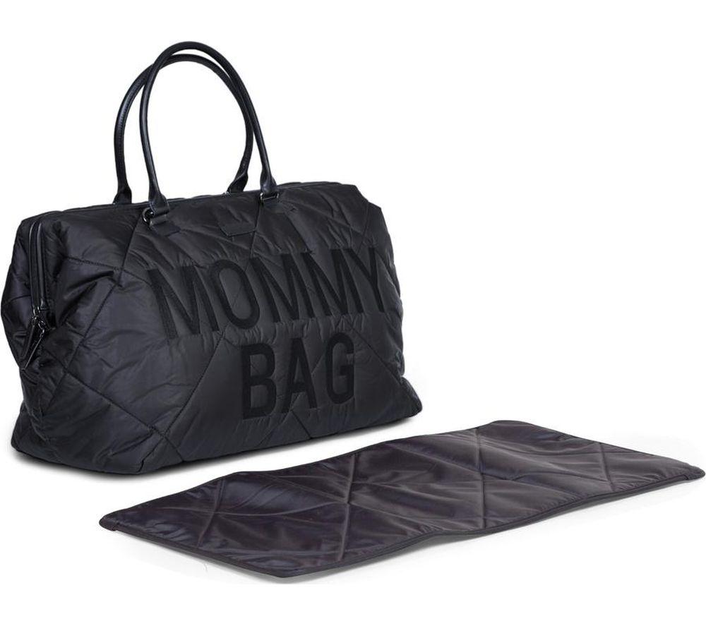 CHILDHOME Mommy Nursery Bag - Puffered Black image number 4 of 12