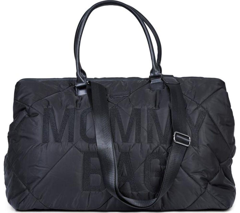 CHILDHOME Mommy Nursery Bag - Puffered Black image number 5 of 12
