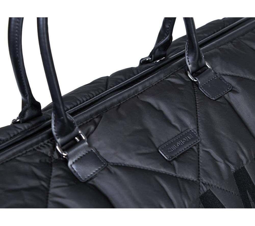 CHILDHOME Mommy Nursery Bag - Puffered Black image number 6 of 12
