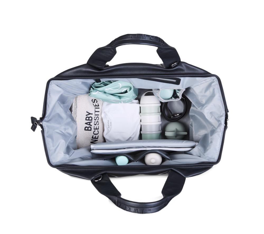 CHILDHOME Mommy Nursery Bag - Black image number 3 of 8