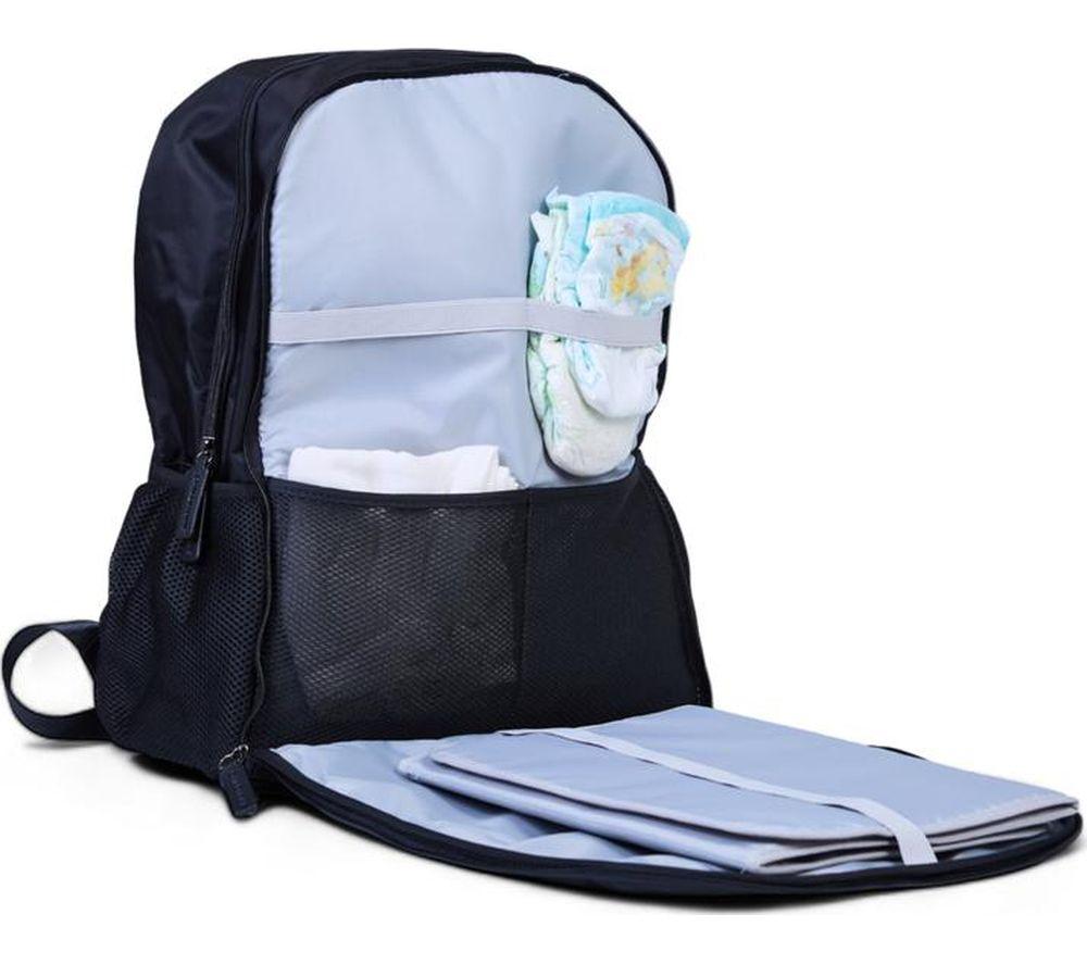 CHILDHOME Daddy Bag Nursery Backpack - Black image number 8 of 12