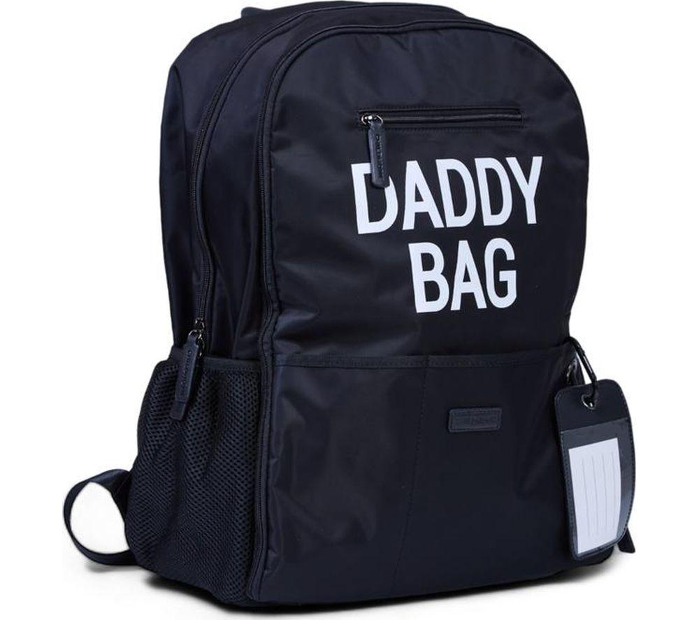 CHILDHOME Daddy Bag Nursery Backpack - Black image number 12 of 12