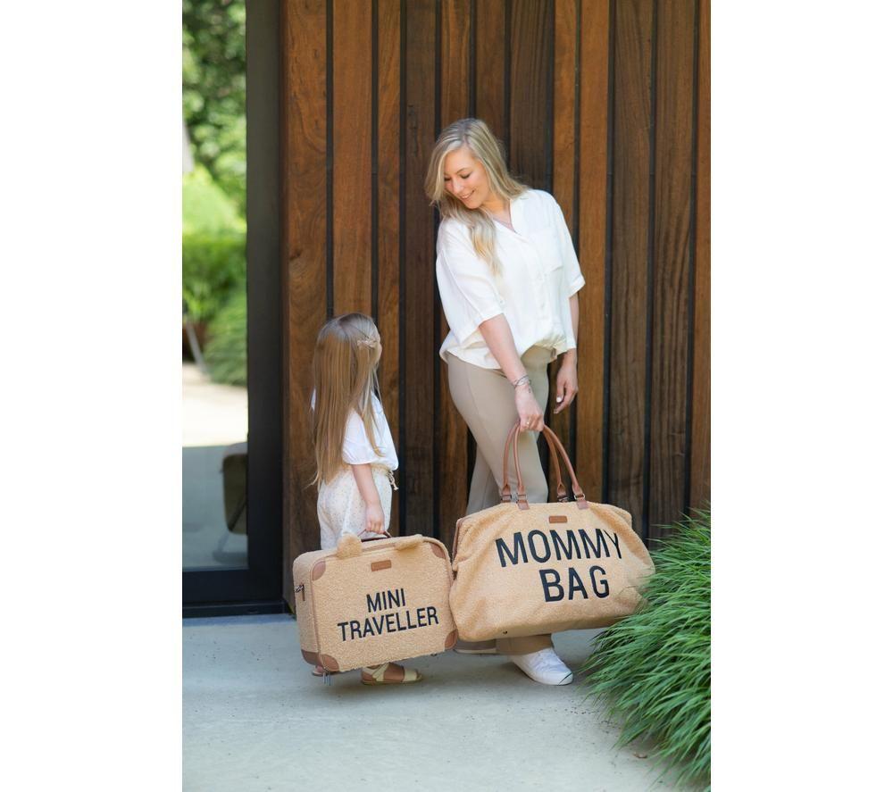 CHILDHOME Mini Traveller Teddy Suitcase - Brown image number 10 of 12
