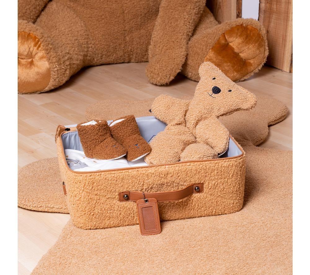 CHILDHOME Mini Traveller Teddy Suitcase - Brown image number 11 of 12