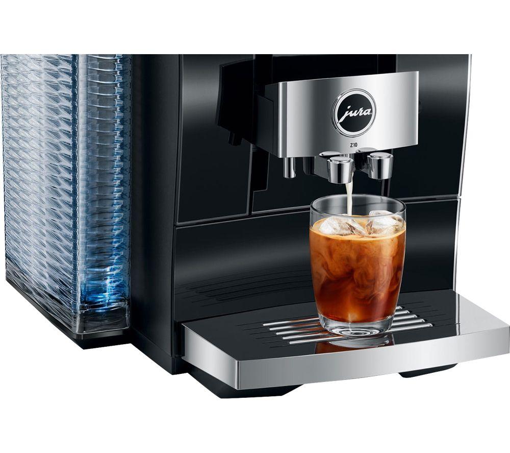 JURA Z10 15615 Smart Bean to Cup Coffee Machine - Black image number 6 of 7