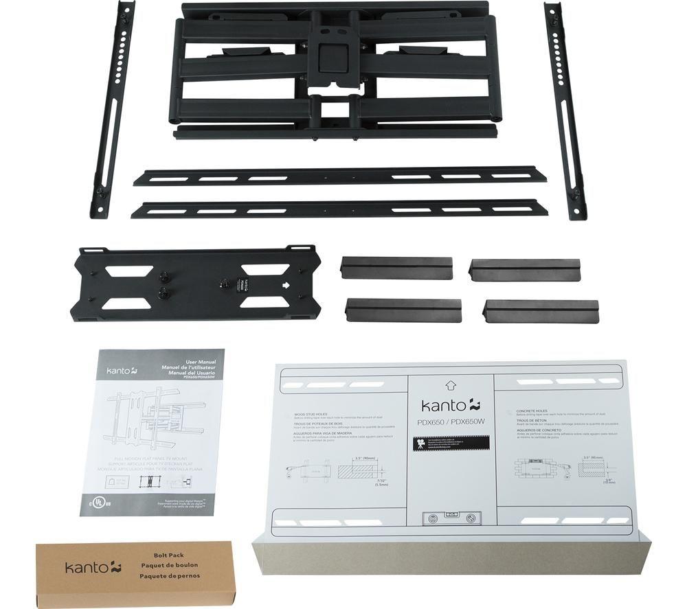 KANTO PDX650 Full Motion 37 - 75" TV Bracket image number 3 of 11