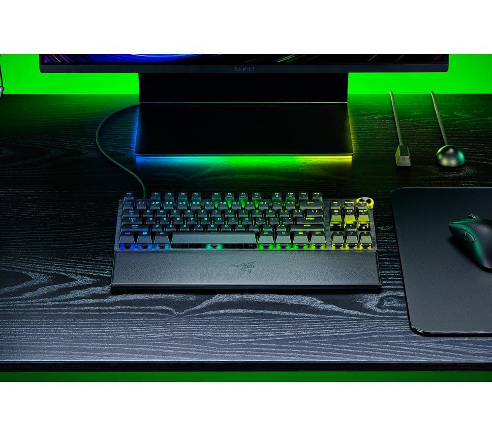 RAZER Huntsman V3 Pro 8KHz TKL Mechanical Gaming Keyboard - Black image number 4 of 4