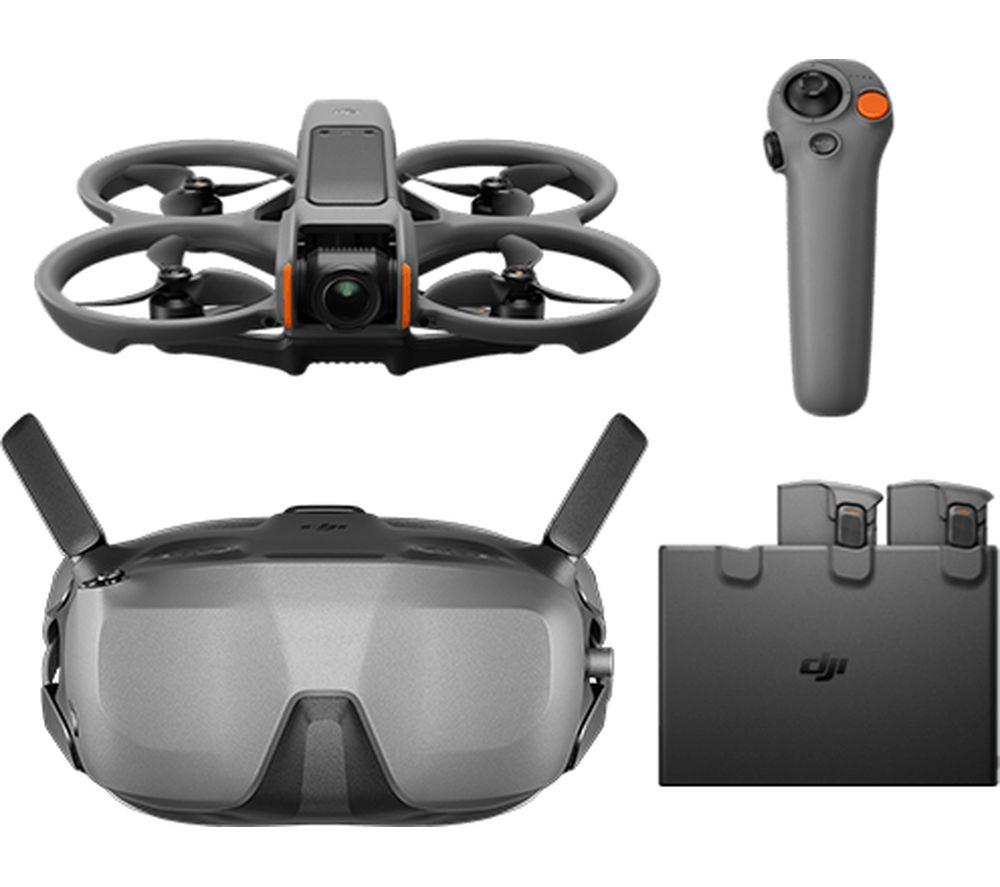 DJI Avata 2 Fly Smart Combo (3 Batteries) - Grey