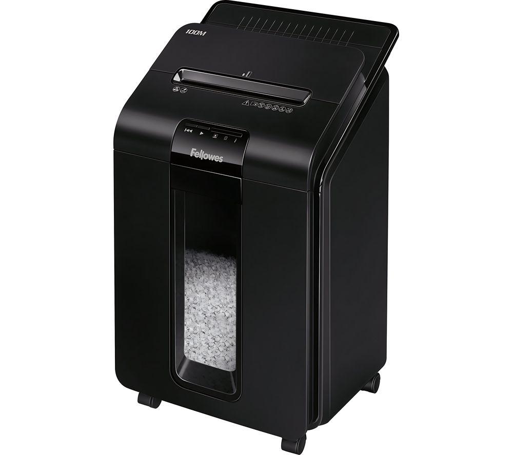 FELLOWES AutoMax 100M Mini Cut Paper Shredder image number 3 of 3
