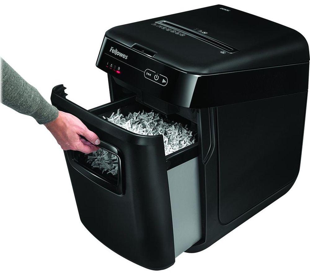 FELLOWES AutoMax 200C Cross Cut Paper Shredder image number 4 of 7