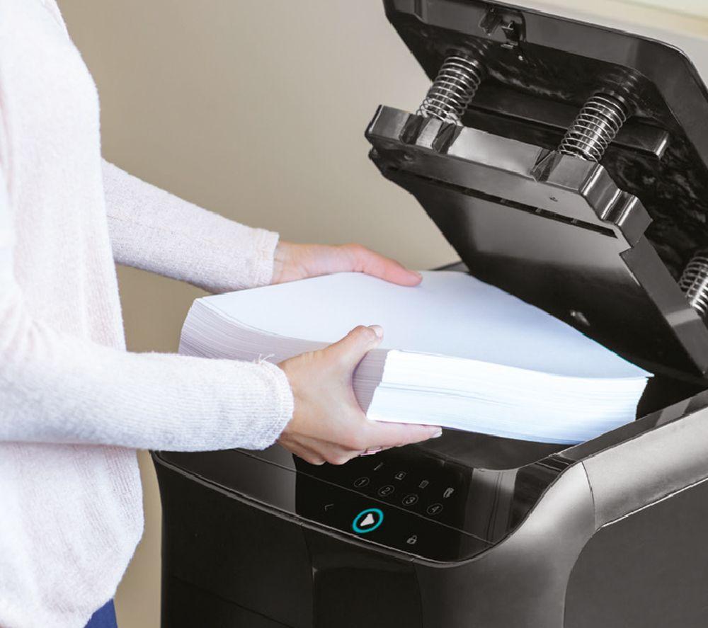 FELLOWES AutoMax 350C Cross Cut Paper Shredder image number 4 of 6