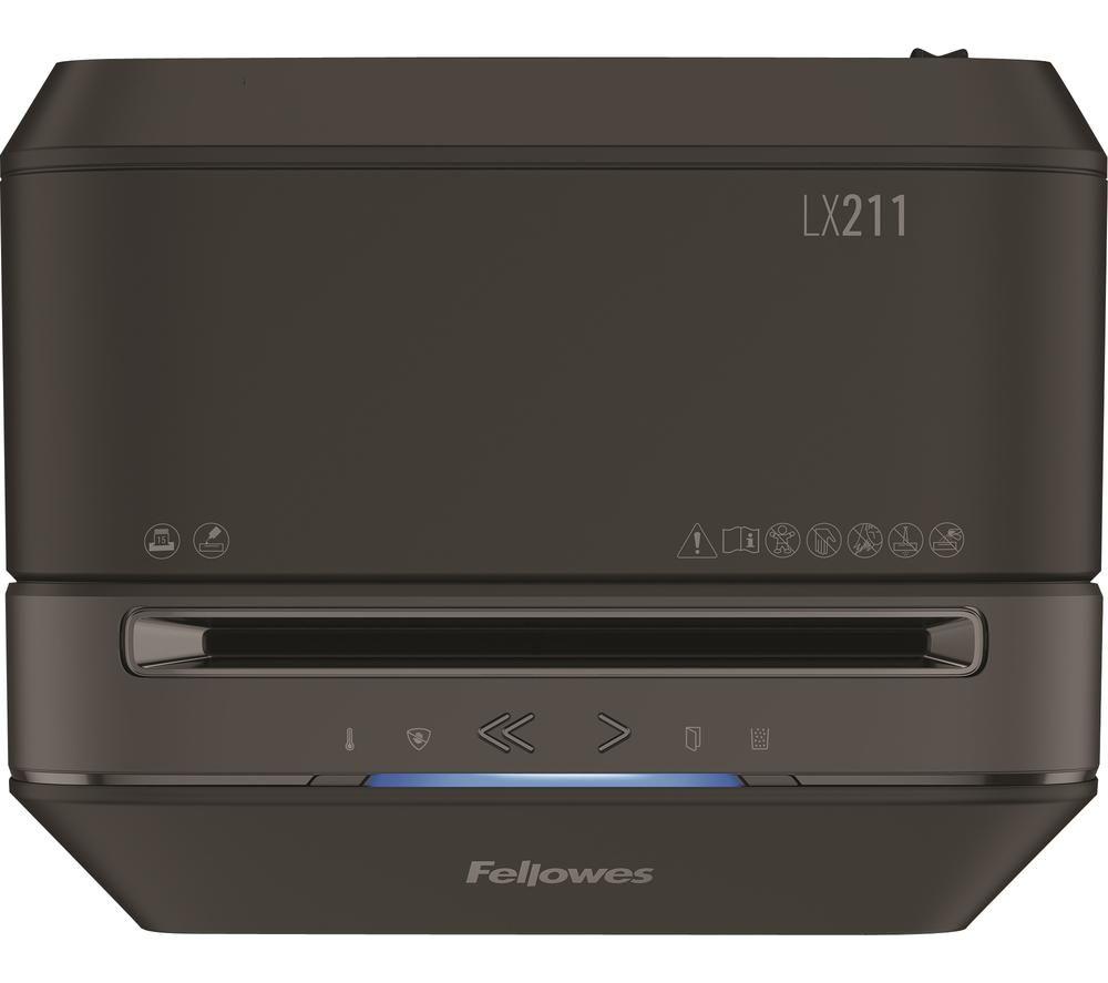 FELLOWES Powershred LX211 Micro Cut Paper Shredder image number 5 of 9