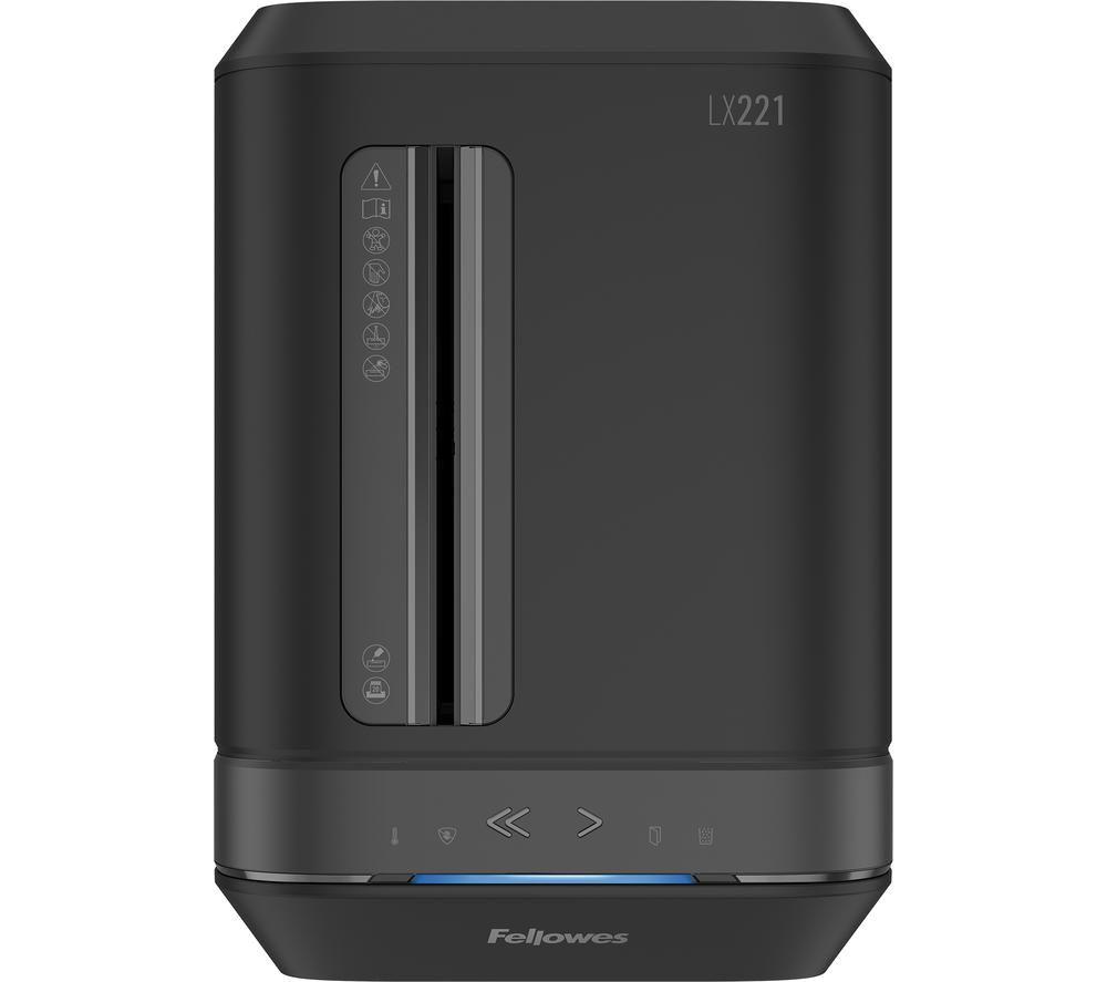 FELLOWES Powershred LX221 Micro Cut Paper Shredder image number 2 of 5