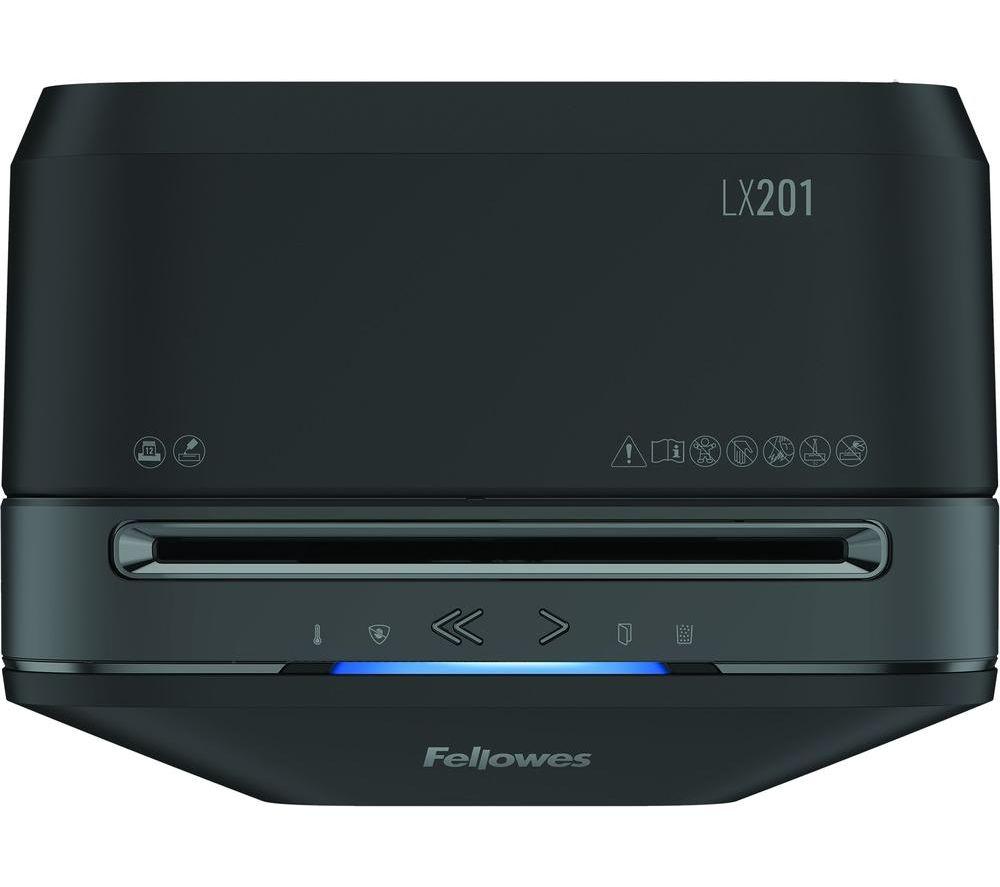 FELLOWES Powershred LX201 Micro Cut Paper Shredder image number 2 of 7
