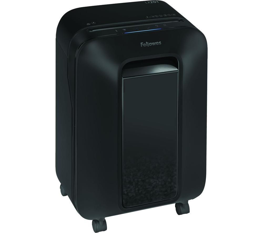 FELLOWES Powershred LX201 Micro Cut Paper Shredder image number 3 of 7