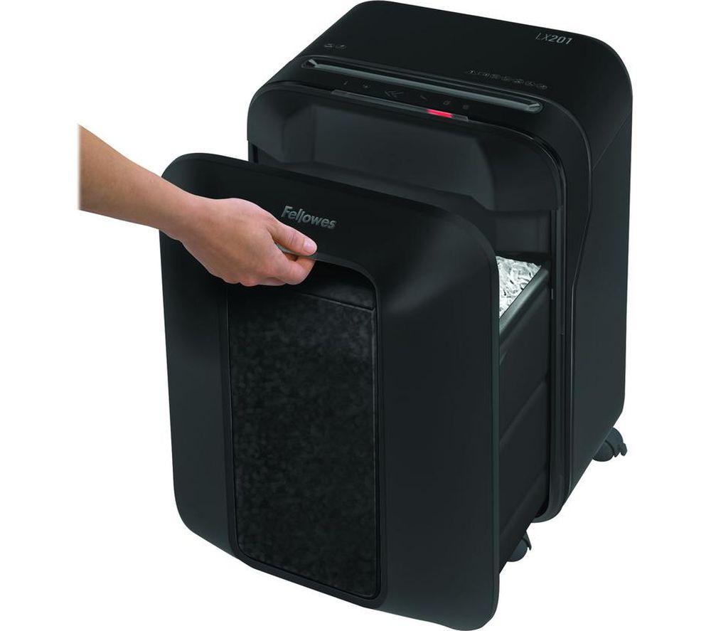 FELLOWES Powershred LX201 Micro Cut Paper Shredder image number 6 of 7