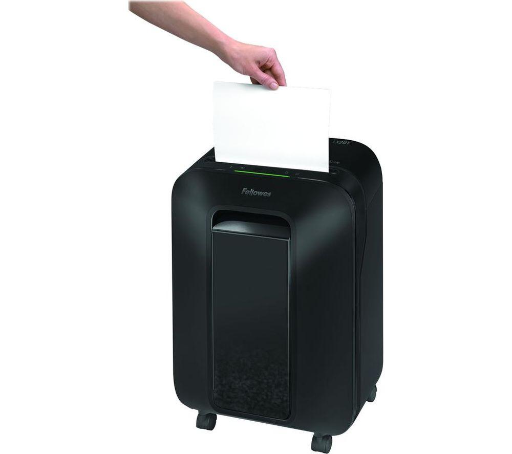 FELLOWES Powershred LX201 Micro Cut Paper Shredder image number 7 of 7