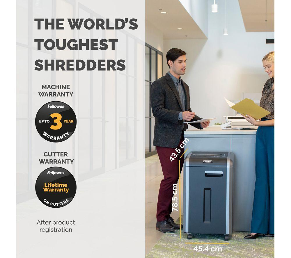 FELLOWES Powershred 225Ci Cross Cut Paper Shredder image number 4 of 10