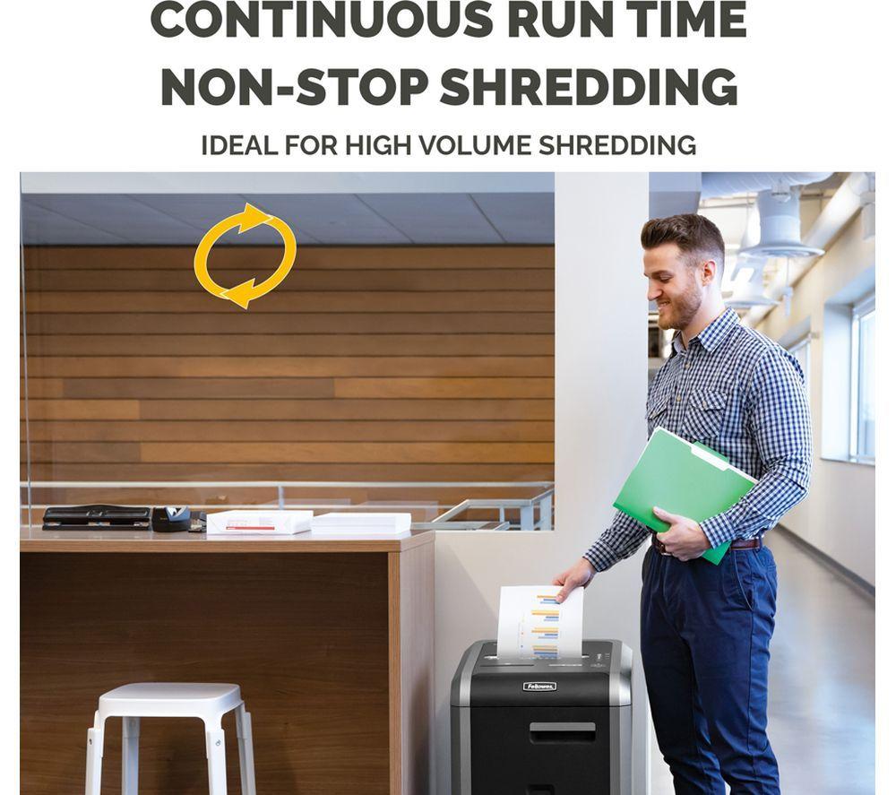 FELLOWES Powershred 225Ci Cross Cut Paper Shredder image number 7 of 10