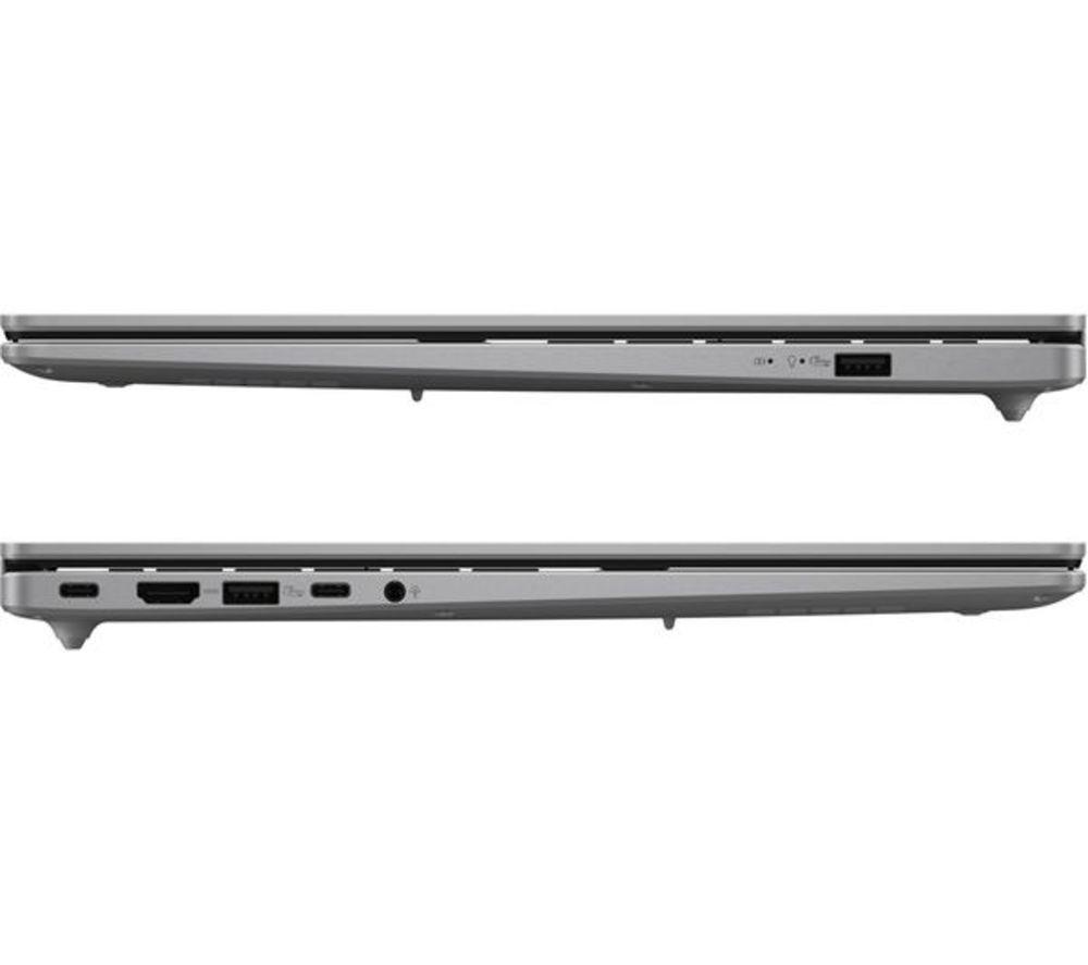 ASUS Vivobook 16 M1607KA 16" Refurbished Laptop, Copilot+ PC - AMD Ryzen AI 5, 512 GB SSD, Cool Silver (Excellent Condition) image number 2 of 21