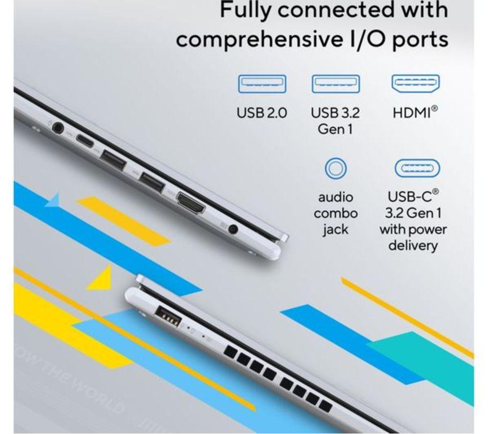 ASUS Vivobook 16 OLED X1605VA 16" Refurbished Laptop - Intel&reg; Core&trade; i5, 1 TB SSD, Black (Excellent Condition) image number 11 of 17