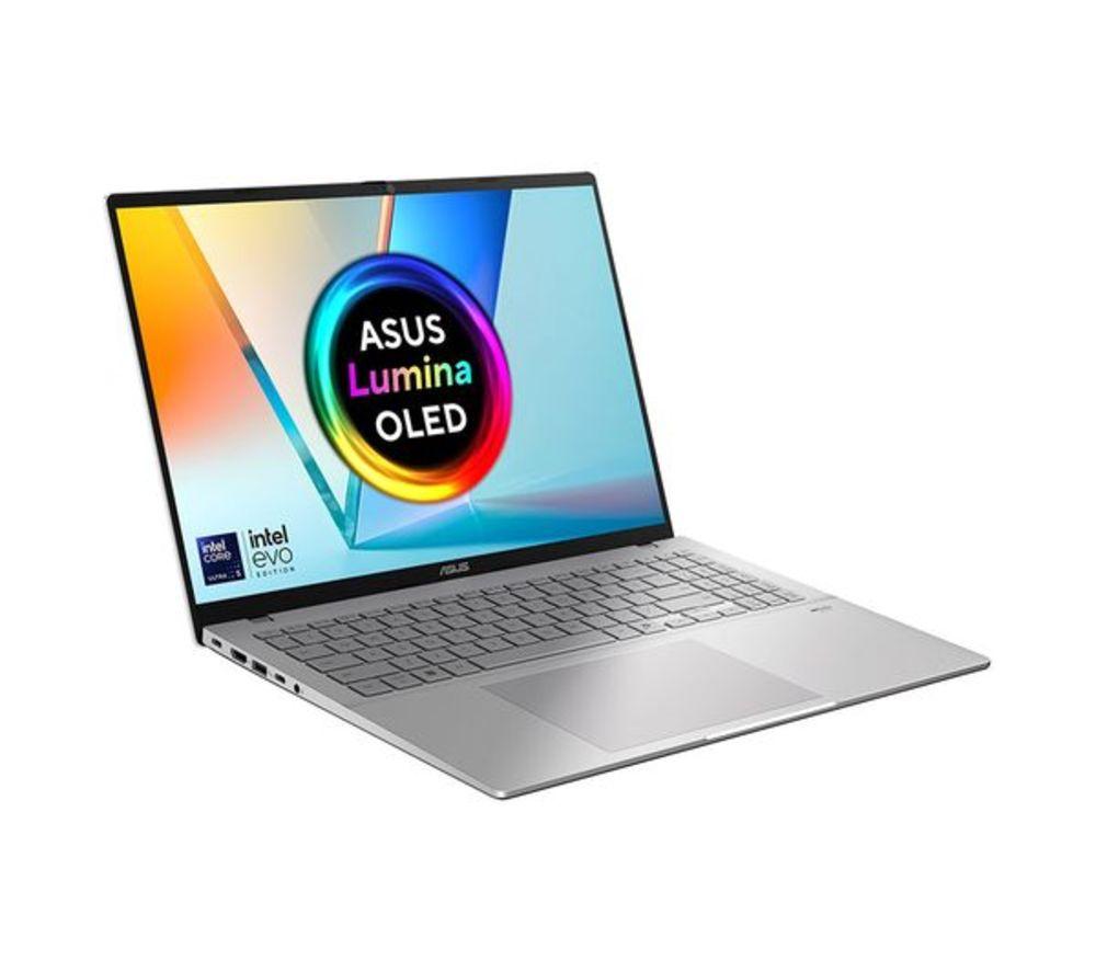 ASUS Vivobook S16 OLED S3607CA 16" Refurbished Laptop, Copilot+ PC - Intel&reg; Core&trade; Ultra 5, 1 TB SSD, Silver (Excellent Condition) image number 31 of 36