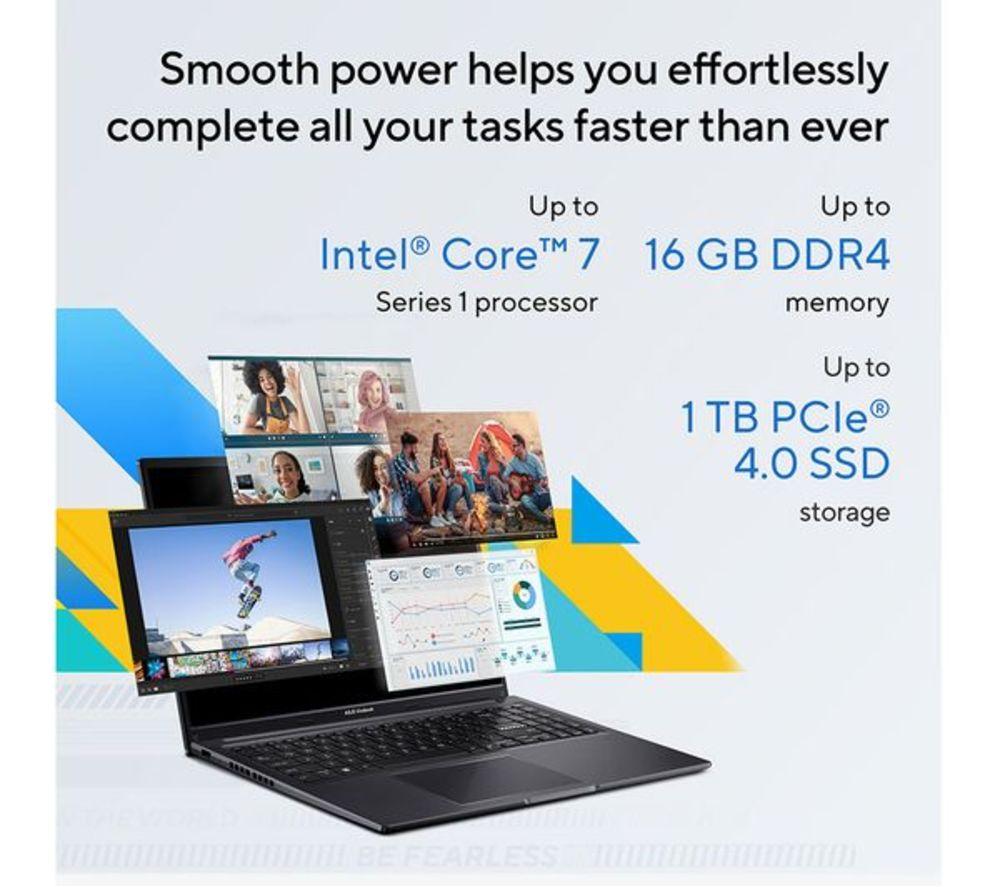 ASUS Vivobook 16 X1605VA 16" Refurbished Laptop - Intel&reg; Core&trade; i7, 1 TB SSD, Black (Excellent Condition) image number 29 of 39