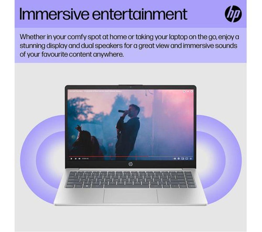HP Pavilion SE 14-ep0532sa 14" Refurbished Laptop - Intel&reg; Core&trade; i7, 512 GB SSD, Silver (Excellent Condition) image number 12 of 26