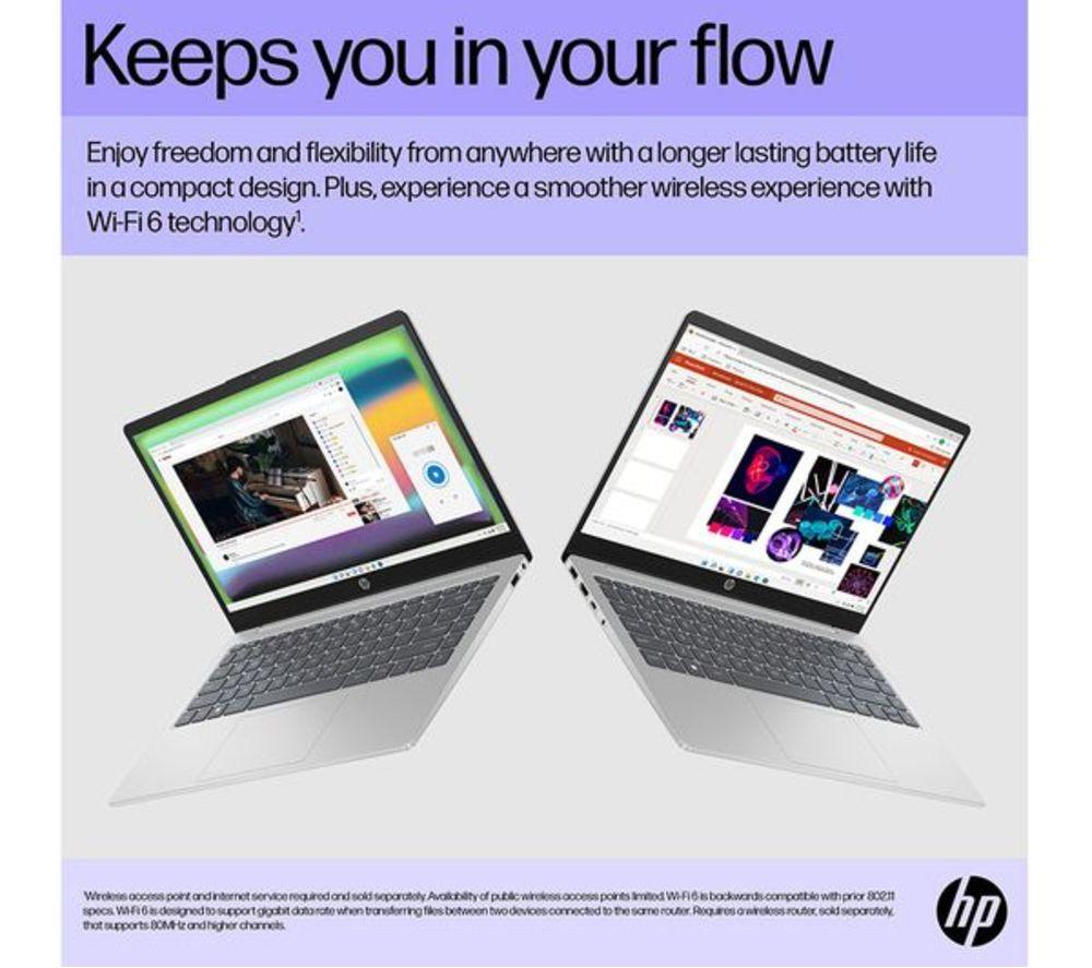 HP Pavilion SE 14-ep0532sa 14" Refurbished Laptop - Intel&reg; Core&trade; i7, 512 GB SSD, Silver (Excellent Condition) image number 13 of 26