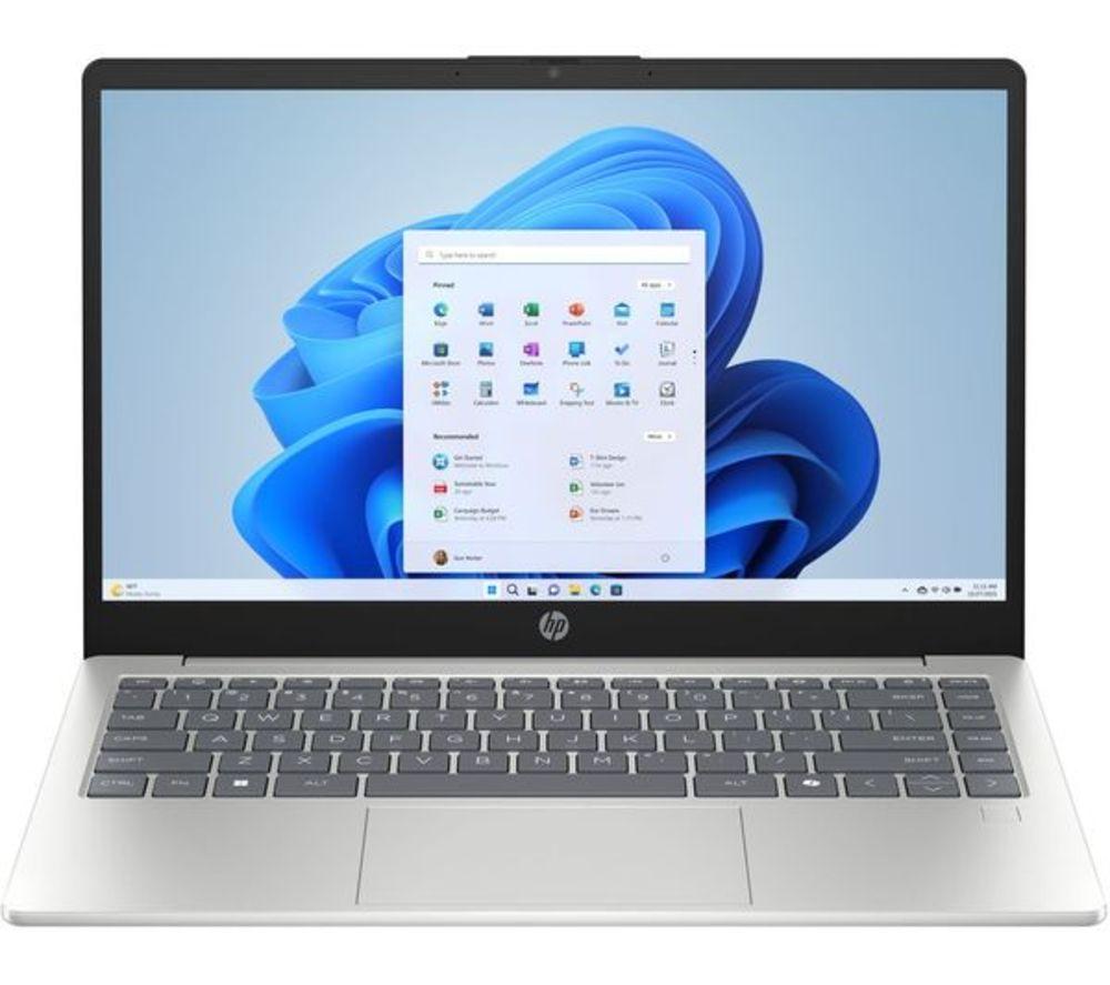 HP Pavilion SE 14-ep0530sa 14" Refurbished Laptop - Intel&reg; Core&trade; i3, 128 GB UFS, Natural Silver (Excellent Condition) image number 4 of 26