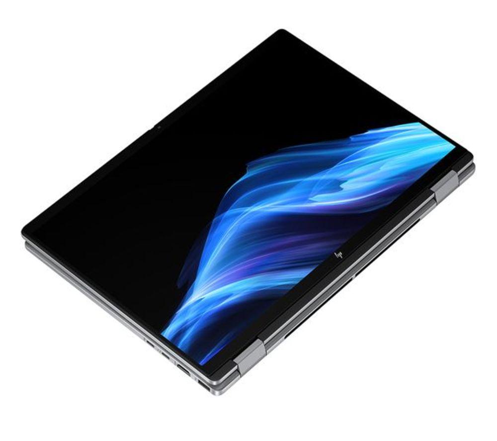 HP OmniBook X Flip 14" 2 in 1 Refurbished Laptop, Copilot+ PC - Intel&reg; Core&trade; Ultra 5, 512 GB SSD, Silver (Excellent Condition) image number 25 of 45