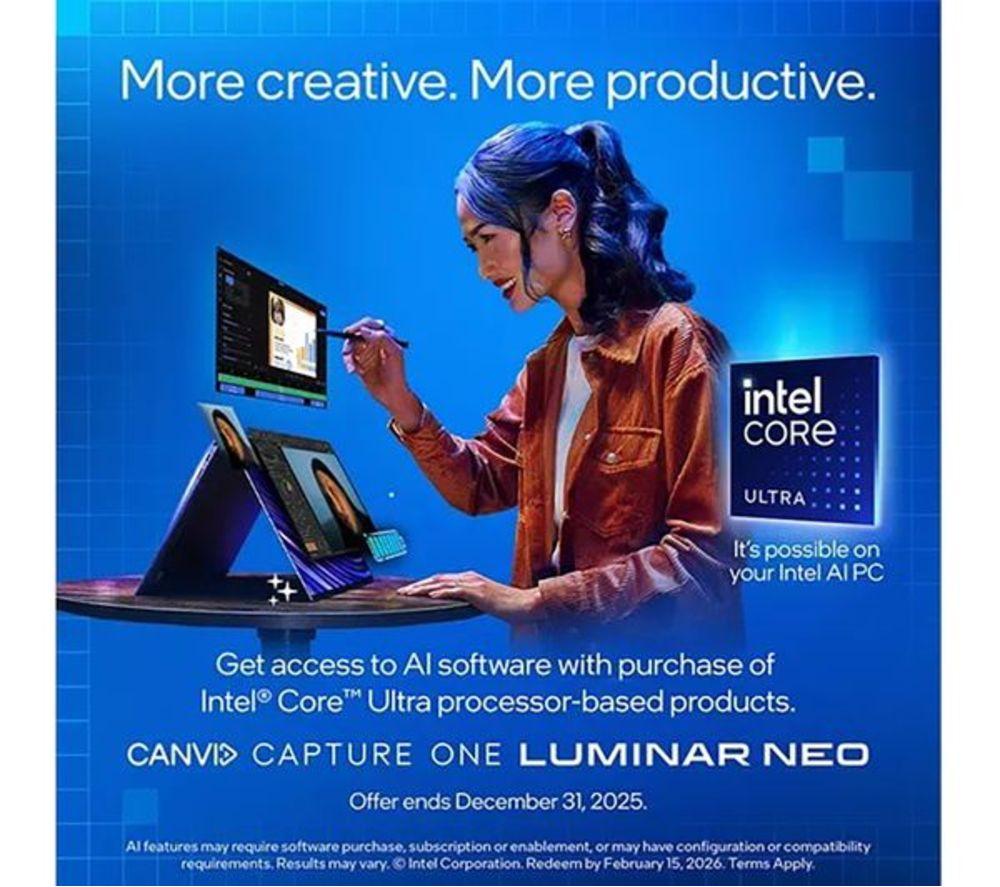 HP OmniBook X Flip 14" 2 in 1 Refurbished Laptop, Copilot+ PC - Intel&reg; Core&trade; Ultra 5, 512 GB SSD, Silver (Excellent Condition) image number 27 of 45