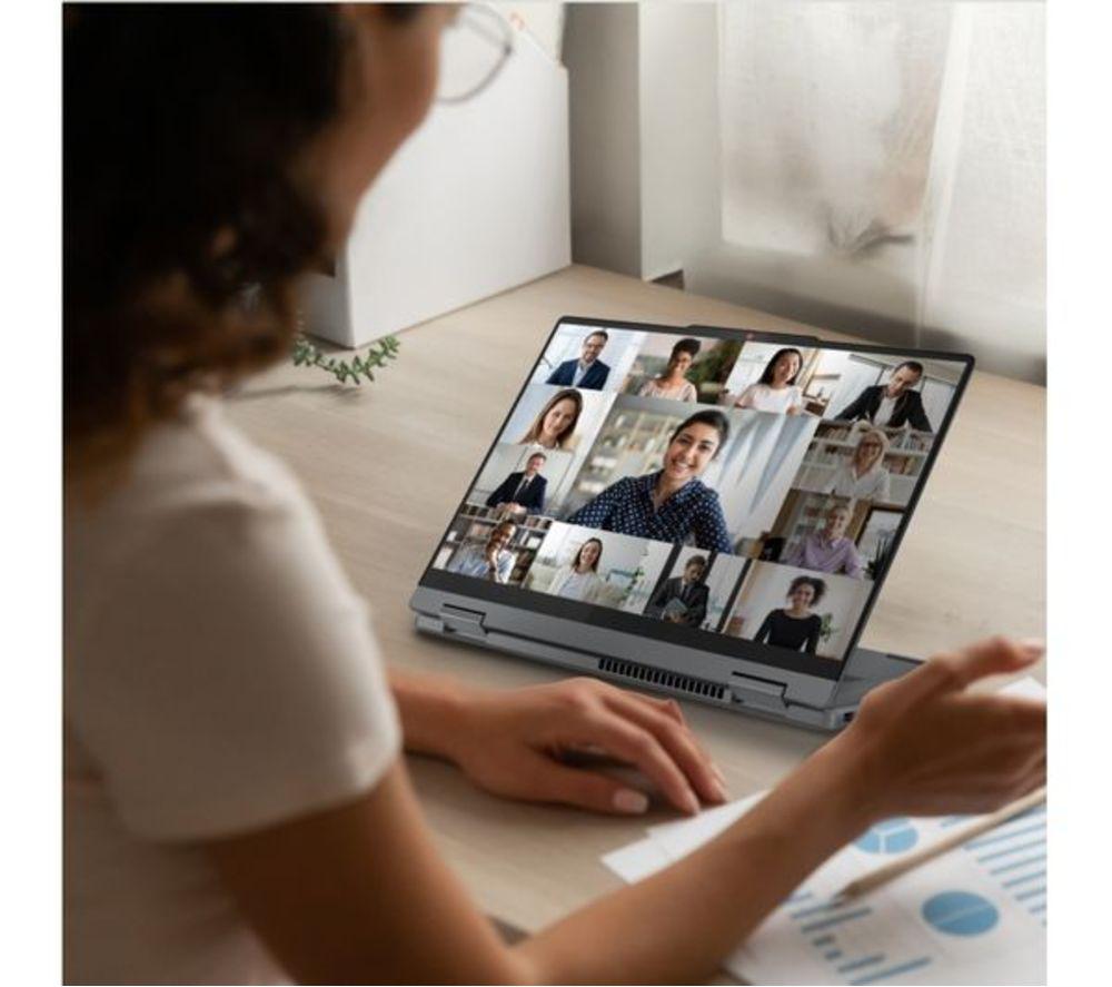 LENOVO IdeaPad 5 14" 2 in 1 Refurbished Laptop - Intel&reg; Core&trade; Ultra 7, 1 TB SSD, Luna Grey (Excellent Condition) image number 7 of 14