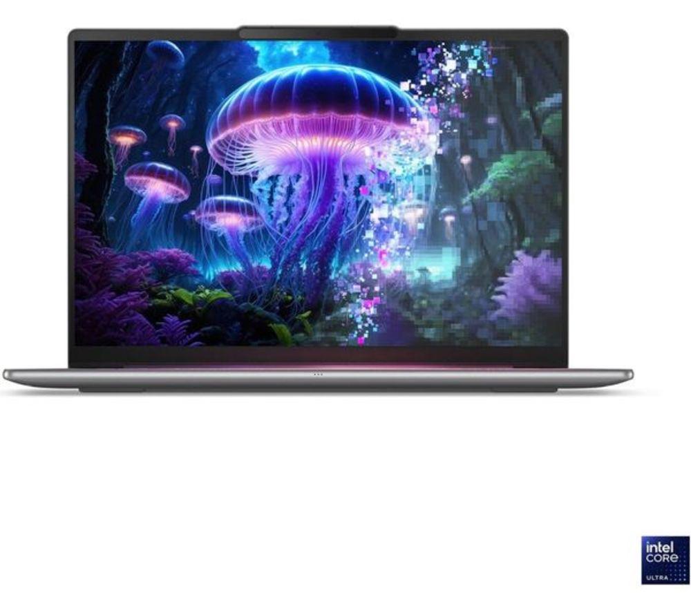 LENOVO Yoga Slim 7 14" Refurbished Laptop, Copilot+ PC - Intel&reg; Core&trade; Ultra 5, 512 GB SSD, Grey (Excellent Condition) image number 10 of 11