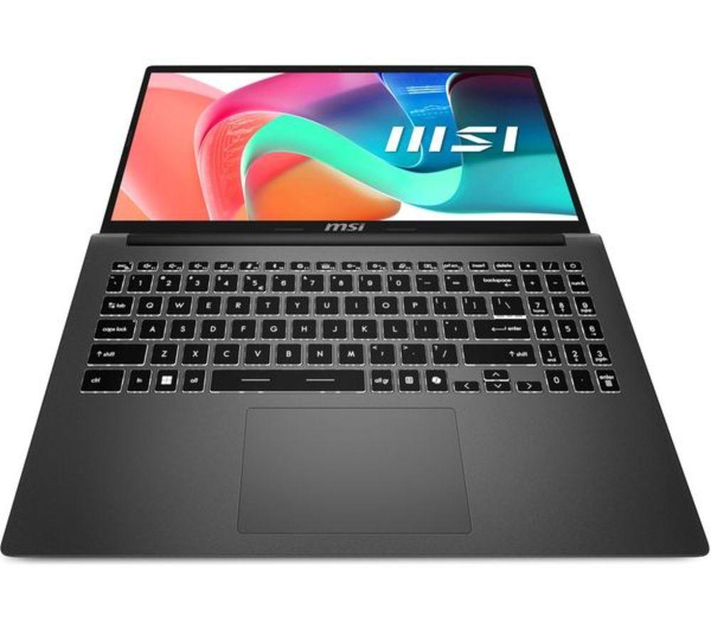 MSI Modern 15 15.6" Refurbished Laptop - Intel&reg; Core&trade; i5, 512 GB SSD, Platinum Grey (Excellent Condition) image number 3 of 5