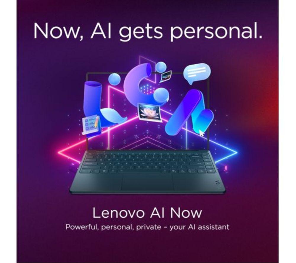 LENOVO Yoga Slim 9 14" Refurbished Laptop, Copilot+ PC - Intel&reg; Core&trade; Ultra 7, 1 TB SSD, Teal (Excellent Condition) image number 10 of 14